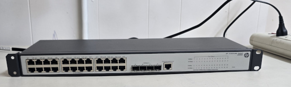 USED HP JE006A 24 Port Rack Mount Managed Ethernet Network Switch Gigabit